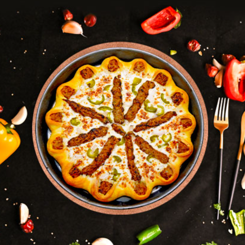 Kabab Pizza